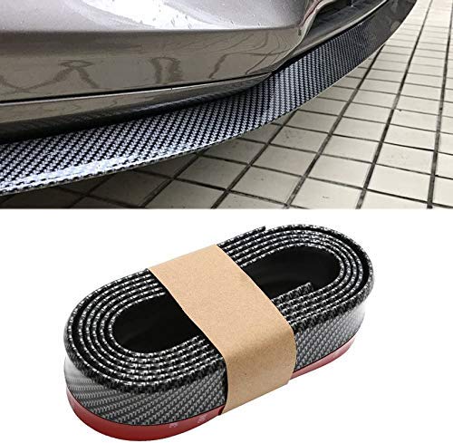 Samurai Carbon Car Body Kit Bumper Lip Side Skirt Rubber Edge Decorative Protector